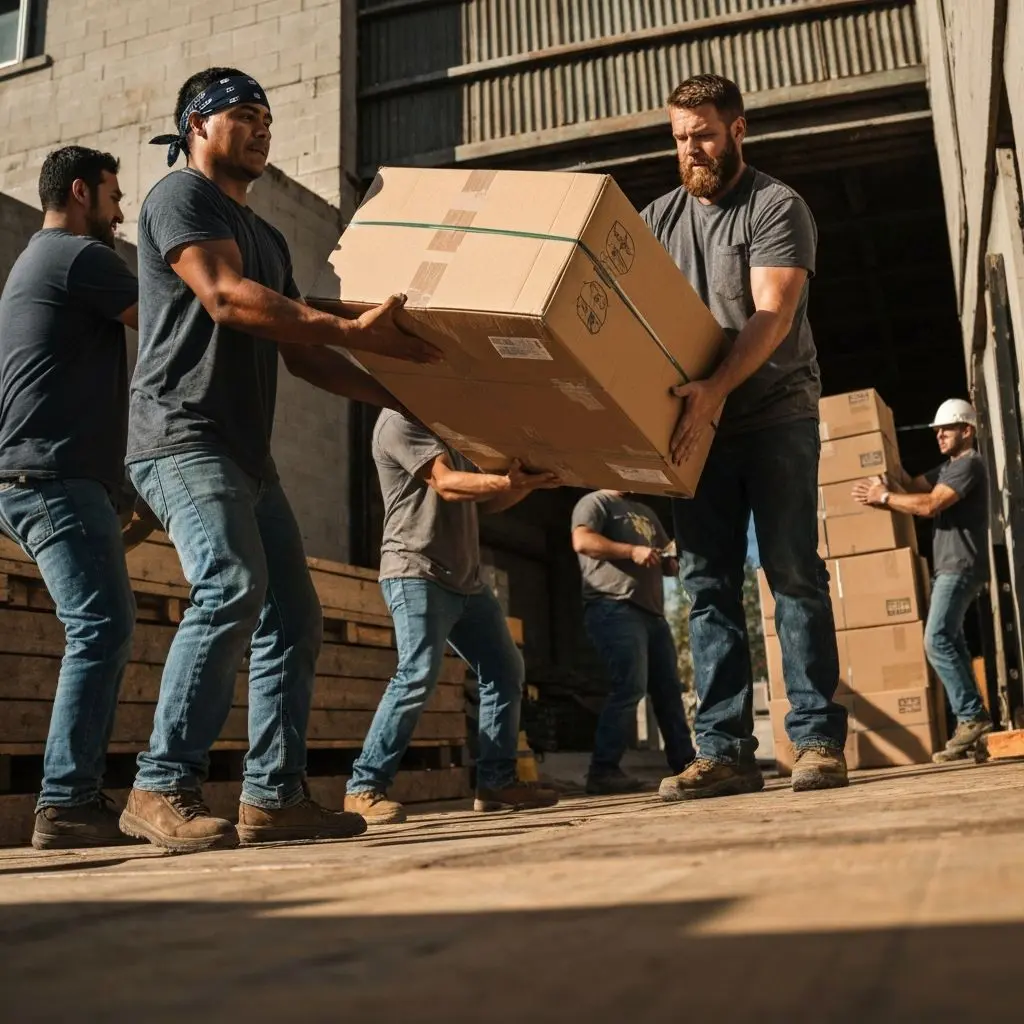 Грузчики и разнорабочие 8